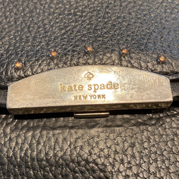 Kate Spade Black Studded Crossbody Bag - Picture 2 of 9